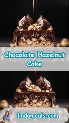 This Chocolate Hazelnut Cake is a dream come true for chocolate lovers! Rich, moist chocolate layers are filled with a smooth hazelnut cream, creating the perfect balance of nutty and sweet. Topped with a velvety ganache and sprinkled with crunchy hazelnuts, each bite is an indulgent treat. Ready to dive into this chocolatey bliss? Check the link for the full recipe! 💖 Hazelnut Chocolate Cake, Chocolate Hazelnut Cake, Hazelnut Cream, Hazelnut Cake, Swiss Meringue Buttercream, Decadent Cakes, A Dream Come True, Chocolate Hazelnut, Dream Come True