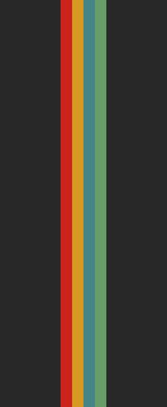 a black background with red, green, and blue vertical lines in the bottom right corner