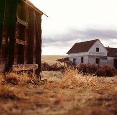 an old house in the middle of nowhere