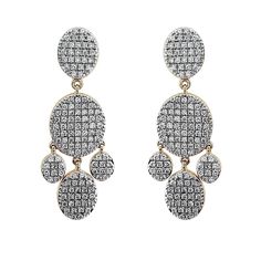 Blaze Earrings- 1.79Ct. T.W. - New World Diamonds - Earrings Cleaning Diamond Rings, Ash Jewelry, Diamond Chandelier Earrings, Diamond Chandelier, Silver Chandelier Earrings, Silver Chandelier, Ashes Jewelry, Types Of Diamonds, Shine On