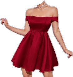 Red A-line Mini Dress, Casual Off-shoulder Red Dress, Casual Red Off-shoulder Dress, Casual Burgundy Dress For Party, 2022 Color Of The Year, Tiered Ruffle Mini Dress, Dark Red Color, Mini Dress Hot, Corduroy Overall Dress