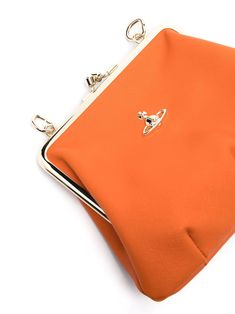 Vivienne Westwood logoplaque Leather Clutch Bag Farfetch