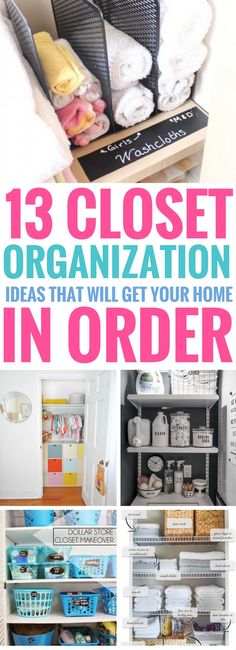 closet organization ideas that will get your home in order for less than $ 3, 000