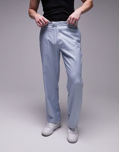 Pants & Chinos by Topman Welcome to the next phase of Topman Regular rise Belt loops Functional pockets Wide leg Wide Pleated Pants Outfit Men, Pleated Pants Outfit Men, Wide Pleated Pants, Pleated Pants Outfit, Pants Outfit Men, Linen Blend Pants, Wide Jeans, Plus Size Skirts, Pleated Pants