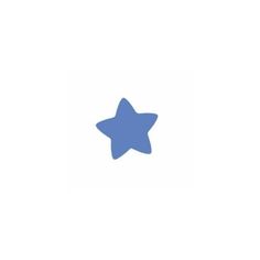 a blue star on a white background