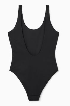 Product Modern Swimsuit, Linda Farrow, Natural Resources, High Cut, Low Cut, Scoop Neck, Black And Red, Women Wear