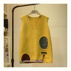 Korean Fashion Sweater Vest 2024 Striped Patchwork Knitted WaistcoatSize TableSize(cm)ShoulderBust LengthHipS4410260 M4510361 L4610462 XL4710563 XXL    Because of different measuring methods, there may be 1-3cm error. Knitted Sweater Vest, T Track, Sleeveless Pullover, Women's Sweaters, Loose Sweater, What’s Going On, Knit Vest, Knitted Sweater, Sweater Fashion