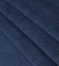 a close up view of a blue fabric