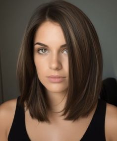 Lob Haircut, Hair Color And Cut, Haircut For Thick Hair, Medium Hair Cuts, Shoulder Length Hair, Medium Length Hair Cuts, Great Hair