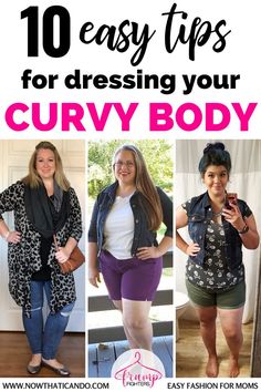 Find the best tips and tricks for How to Dress Plus Size and Feel Confident in your clothes with these 10 style tips for curvy women. Alt Plus Size, Ladies Plus Size Clothing, Plus Size Gym, Fashion For Moms, Plus Size Capsule Wardrobe, Maternity Capsule Wardrobe, Capsule Wardrobe Planning, Size 10 Style, Summer Outfits Curvy