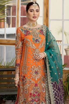 Look Beautiful in Luxury Embroidered Pakistani Party Dress Long Kameez Gharara Suit, a Stunning Masterpiece Pakistani Salwar Kameez Style Gharara Suit. Party Sets With Intricate Embroidery On Shantoon, Party Kurta With Intricate Embroidery In Shantoon, Festival Dress With Intricate Embroidery In Chinon, Festive Dresses With Intricate Embroidery In Chinon, Traditional Lawn Suit With Intricate Embroidery For Party, Festival Organza Dresses With Intricate Embroidery, Festival Dresses With Intricate Embroidery On Organza, Intricate Embroidery Lawn Suit For Diwali Party, Party Lehenga With Dabka Embroidery In Shantoon