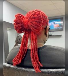 Hair Bow Hairstyle, Loc Twist, Dreadlocks Hair Care, Natural Hair Salon, Beautiful Dreadlocks, Birthday Hairstyles