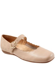 Mary Jane Flats With Leather Sole, Mary Jane Flats With Ankle Strap And Leather Sole, Spring Mary Jane Ballet Flats With Leather Sole, Brown Mary Jane Flats With Round Toe, Brown Mary Jane Flats, Womens Mary Jane Flats, Leather Mary Jane Flats, Mary Jane Flats, Leather Mary Janes