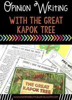 opinion writing with the great kapok tree