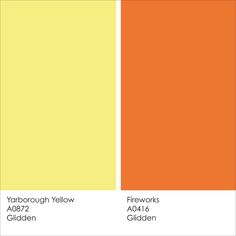 an orange and yellow color scheme