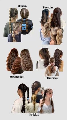 Do not believe in the myth that braided hairstyles are difficult to do. We have picked some braids that are trendy, messy, and, most importantly, easy. Hair Styles With Curls Easy, Greasy Hair Hairstyles Pictures, Pic Day Hairstyles, Hairstyles To Do With Wavy Hair, Hairstyle For High School, Hair Inspo For Wavy Hair, Two Low Bun Hairstyles, Hairstyles For Thick Wavy Hair Long, School Hairstyles Wavy Hair