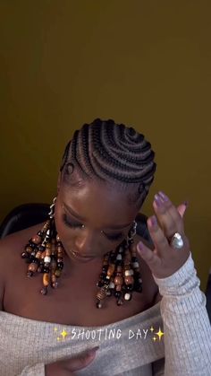 Cornrows With Beads, Alicia Keys Braids, Cornrows Natural Hair, Cornrows Braids For Black Women, Short Box Braids Hairstyles, Quick Natural Hair Styles, Box Braids Hairstyles For Black Women, Braided Cornrow Hairstyles, Braids Hairstyles Pictures