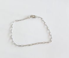 The most beautiful dainty Jenni mini silver paperclip chain! sterling silver Mini Bracelet, Free Giveaway, Paper Clip, Silver Bracelets, Most Beautiful, Bracelet, Sterling Silver, Chain, Silver