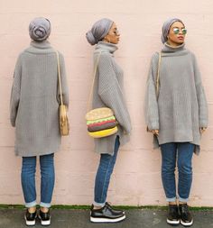 HH Spotted Club: Saufeeya 'Feeeeya' in the HH Essentials Maxi Modal Wr Turban Outfit, Style Hijab Simple, Hijab Simple, Hooded Sweatshirt Dress, Head Scarf Styles, Hijabi Style, Turban Style