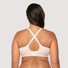 The  Beyond Comfort® Simple Sizing Wireless bra by Vanity Fair® provides the support you desire and comfort you deserve. It flexes to fit your individual shape and won't stretch out. The supportive, back adjustable cushioned straps stay in place and offer 2-way convertibility. Made with super soft fabrics and breathable cups for the ultimate in comfort. Supportive Full Coverage Bra With Medium Bust Support, Supportive Fitted Bra With Adjustable Straps, Fitted Push-up Nursing Bra With Light Support, Supportive Underwire Stretch Bra, Supportive Nursing Bra With Removable Pads, Supportive Stretch Underwire Bra, Supportive Full Coverage Bra, Supportive Light Support Push-up Bra, Supportive Full Coverage Nursing Bra With Medium Bust Support