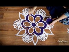 Freehand Rangoli Design Diwali, Margazhi Kolam Rangoli Designs, Rangoli Designs Simple Diwali Free Hand, Free Hand Rangoli Designs With Colours, Gummam Designs, Small Free Hand Rangoli, Bhogi Muggulu, Rangoli Degins, Rangoli Designs With Colours