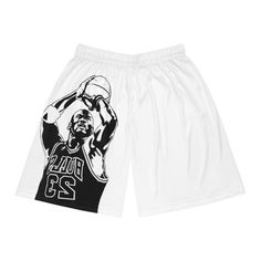 Supply teams and their fans with stylish basketball shorts. They're comfortable and adjustable with an elastic waistband and drawstring. You can print high-definition designs all over the moisture-wicking and odor-resistant fabric for full customization. Don't stop there. Pair it with a matching basketball jersey to be game-ready.  .: Material: 100% moisture-wicking polyester .: Extra light fabric (4 oz/yd² (136 g/m .: No pockets .: Seam thread color automatically matched to design (black or whi Casual Sublimation Custom Print Design For Basketball, Basketball Team Spirit Shorts For Sports Season, Basketball Team Spirit Shorts, Casual Athletic Shorts With Built-in Shorts For Basketball, Basketball Athletic Shorts For Sports Season, Basketball Athletic Shorts For Sports, Cotton Athletic Shorts For Basketball, Athletic Shorts For Basketball Season, Team Spirit Athletic Shorts For Summer