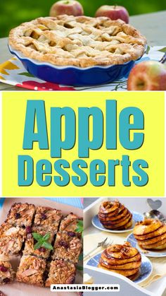 Apple Dessert Recipes Apple Dessert Ideas, Applesauce Recipes Easy, Easy Apple Dessert Recipes, Apple Dessert Recipes Easy, Best Apple Desserts, Healthy Apple Desserts, Traditional Apple Pie, Apple Pie Smoothie, Best Apple Crisp