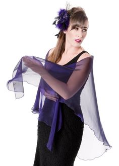 "100% silk iridescent chiffon shawl Color: #854 Purple Black Dimensions: Horizontal width from tip to tip - about 64\" The length from a central higher to a lower point of the triangle shawl - about 30\" - FLOWER CLIP/ FASCINATOR: https://www.etsy.com/listing/167644749/new-arrivals-purple-evening-fascinator?ref=shop_home_active_4 - EVENING CLUTCH (Collection \"Adele\") dark purple with black ostrich father It isn't listed at my Etsy store yet, but is available upon your request. https://www.etsy Formal Summer Shawl, Formal Summer Chiffon Silk Scarf, Elegant Purple Silk Scarf For Wedding, Elegant Purple Silk Scarf, Elegant Organza Silk Scarf For Summer, Formal Purple Silk Scarf, Formal Purple Silk Scarves, Purple Silk Scarves For Formal Occasions, Sheer Shawl For Evening