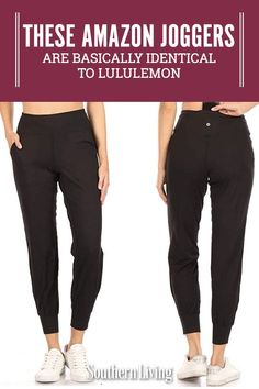 Yoga Joggers Outfit, Athleisure Pants Women, Jogger Pants Outfit Athletic, Align Joggers Outfit, Cute Joggers For Women, Lulu Joggers Outfit Women, Lululemon Looks, Women's Joggers Outfit, Best Joggers For Women