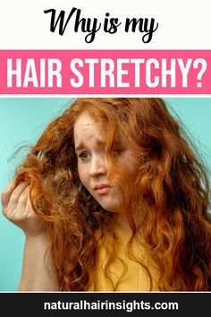 "Why is my hair stretchy?" This is the question that my good friend Hailey asked me when she first realized that her hair was stretching more than usual. Have you ever brushed your wet hair only to feel it stretch like a rubber band? It’s kinda terrifying, to be honest. However, I have good news for you, it’s fixable. #StretchyHair #ElasticHair #HighPorosityHair