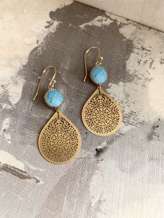 Turquoise Blue Chandelier Earring,Drop, Dangle, Earrings,bridesmaid gifts, Gold Dangle drop earrings, Gift for Friend, Gift for Her Turquoise Dangle Earrings Gift, Turquoise Dangle Hoop Earrings For Gift, Elegant Handmade Turquoise Chandelier Earrings, Turquoise Chandelier Dangle Earrings, Turquoise Drop Crystal Earrings Gift, Chistmas Gifts, Bridesmaid Jewelry Gift, Chandelier Earring, Blue Bridal Earrings