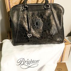 Only Carried A Few Times. It Still Looks Brand New. Brighton Handbags, Brighton Bags, Brighton, Carry On, Satchel, Bag Lady, Brand New, Handbags, Grey