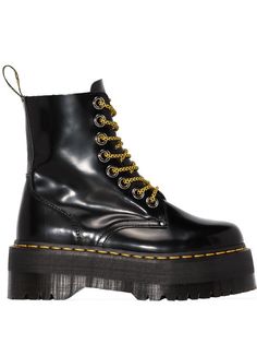 Shop Dr. Martens Jadon platform boots with Express Delivery - FARFETCH Leather Lace-up Moto Boots With Chunky Platform, Leather Lace-up Platform Boots, High-cut Leather Heeled Boots With Lug Sole, High Cut Leather Heeled Boots With Lug Sole, Black Heeled Lace-up Boots, Leather Lace-up Platform Boots With Vibram Sole, Lace-up Leather Moto Boots With Chunky Platform, Leather Chunky Platform Boots With Round Toe, Leather Chunky Platform Lace-up Ankle Boots