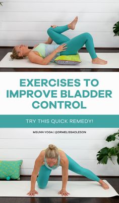 two women doing exercises to improve their postures and control the body's movement