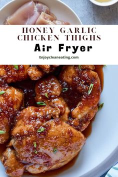 Honey Garlic Chicken Wings Recipe Air Fryer, Wing Flavors, Garlic Chicken Wings Recipe, Honey Garlic Wings, Wings Crispy, Frying Recipes, Honey Chicken Wings, Fake Ginger