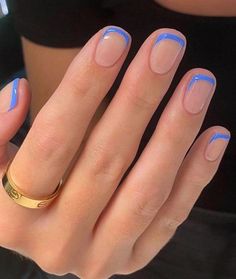 Kutek Disney, Nagel Tips, Minimal Nails, Short Nail Designs, Minimalist Nails, Funky Nails, Pretty Acrylic Nails, Dope Nails, Short Acrylic Nails