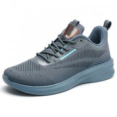 Color: Blue Height increasing: 6 cm / 2.4 inch Closed : Lace Up Upper : Fly Woven Fabrics Lining : Texture InSole: PU OutSole: Rubber Season: Spring / Summer / Autumn Shoes Style: Men's Height Increasing Elevator Workout Shoes Toe style: Rounded Toe Occasion: Leisure, walking, travel, running, jogging,training, physical exercises and other light sports etc. Production process: Adhesive 2022 Blue fashion elevator men flyknit sneakers increase your height 2.4 inch / 6 cm. Lightweight mesh upper pr Luxury Men's Blue Running Shoes, Increase Your Height, Vintage Leather Vest, Mens Fashion Vintage, Autumn Shoes, Shoe Design Sketches, Shoes Outfit, Casual Running Shoes, Woven Fabrics