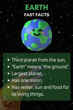 the earth has two faces and is surrounded by other things that are related to it