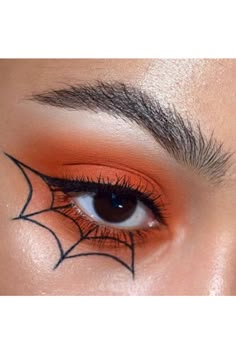 Creative Eyeliner, Pelottava Halloween, Teknik Makeup, Eyeliner Designs