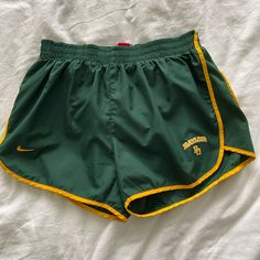 Baylor Bu Nike Green Shorts Size S Brand New, Never Worn Nike Green Athletic Shorts With Built-in Shorts, Nike Sporty Green Bottoms, Nike Green Cotton Bottoms, Nike Sporty Green Shorts, Sporty Green Nike Shorts, Nike Green Shorts With Built-in Liner, Nike Green Athletic Shorts With Built-in Liner, Nike Green Short Bottoms, Green Stretch Nike Bottoms