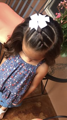 Super Cute Hairstyles, Cute Toddler Hairstyles, Teenage Hairstyles, Easy Little Girl Hairstyles, Lil Girl Hairstyles, Hairstyles For Girls