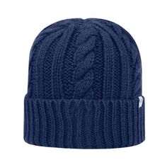 100% acrylic; One size fits most; Medium thickness cable knit; Color: Blue.  Gender: male.  Age Group: adult. Beanie For Men, Fair Isle Hat, Blank Apparel, Winter Hats For Men, Hat Beanie, Hat For Man, Knit Cap, Men's Knit, Top Of The World