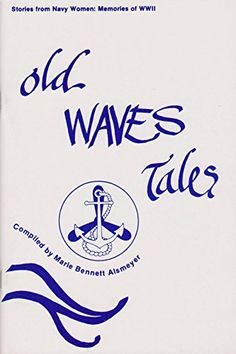 an old wave's tales book with blue lettering