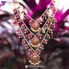 Pearls Jewelry Indian, Pearl Jewellery Designs, Gold Jewelry Simple Necklace, Jewelry Set Design, Gold Necklace Indian Bridal Jewelry, Pearl Necklace Designs, Gold Necklace Indian, Beaded Necklace Designs