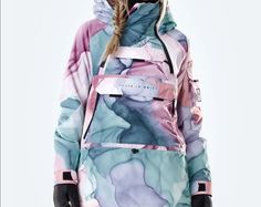 Dope Snowboard, Snowboard Jacket, Jacket Women, Snowboarding, Winter Coat, Sports Women, Rain Jacket, Tie Dye, Clothes