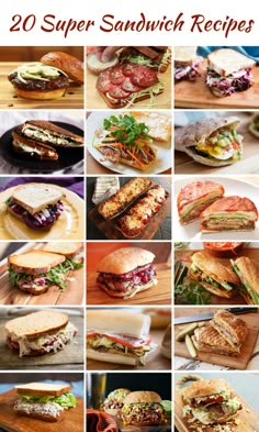 20 super sandwich recipes that are delicious and easy to make