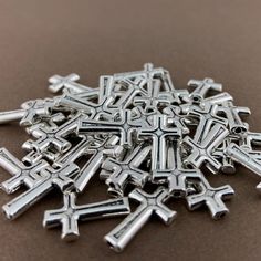 Cross Beads for Jewelry, Antique Silver Bead | Bellaire Wholesale Cross Beads, Craft Making, Toronto Canada, Key Chains, Crafts To Make, Zinc Alloy, Necklaces Bracelets, Toronto, Charms