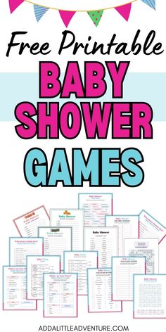 Free Printable Baby Shower Games Baby Shower Games And Answers Free Printable, Free Printable Baby Shower Games With Answers, Table Baby Shower Games, Free Baby Shower Games Printables Boys, Place Your Bets Baby Shower Game, Baby Shower Card Games, Games To Play At Baby Showers, Free Printable Baby Shower Games Prints, Baby Shower Word Scramble Printable Free