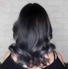 Dark Gray Hair, Hair Tint, Gorgeous Hair Color, Pinterest Hair, Peinados Fáciles Para Cabello Corto, Grey Hair Color, Dye My Hair