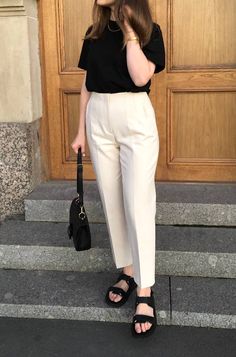 Casual College Outfits, Everyday Fashion Outfits, Casual Day Outfits, Quick Outfits, Elegante Casual, Classy Work Outfits, Classy Casual Outfits, Easy Trendy Outfits, Stylish Work Outfits